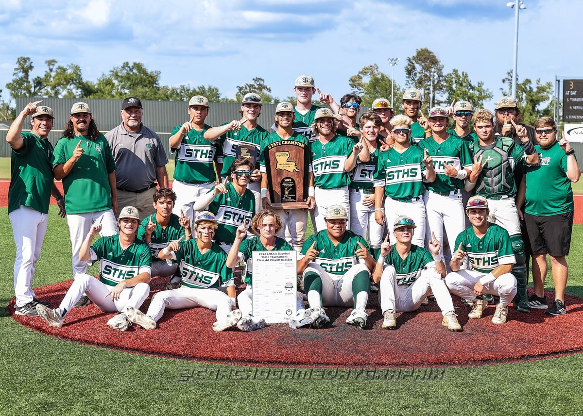 GeauxPreps.com (@geauxprepsla) on Twitter photo 🏆⚾️LHSAA BASEBALL STATE CHAMPIONSHIPS🏆⚾️
CLASS 4A STATE CHAMPIONS
#15 South Terrebonne Gators (20-15)
First State Championship In School History!
📸 <a href="/MichaelOdendah4/">Michael Odendahl</a> 🏆⚾️LHSAA BASEBALL STATE CHAMPIONSHIPS🏆⚾️
CLASS 4A STATE CHAMPIONS
#15 South Terrebonne Gators (20-15)
First State Championship In School History!
📸 <a href="/MichaelOdendah4/">Michael Odendahl</a>