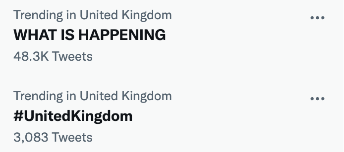 UK Twitter having a normal one #Eurovision
