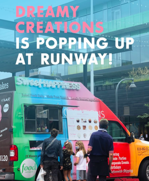 PlayaVista311's tweet photo. This Saturday during the Farmer's Market a pop-up truck @DreamyCreations is serving cupcakes, baked goods and ice cream. Order ahead here: https://t.co/cpVhwIzscu https://t.co/h1i6XfYgnN