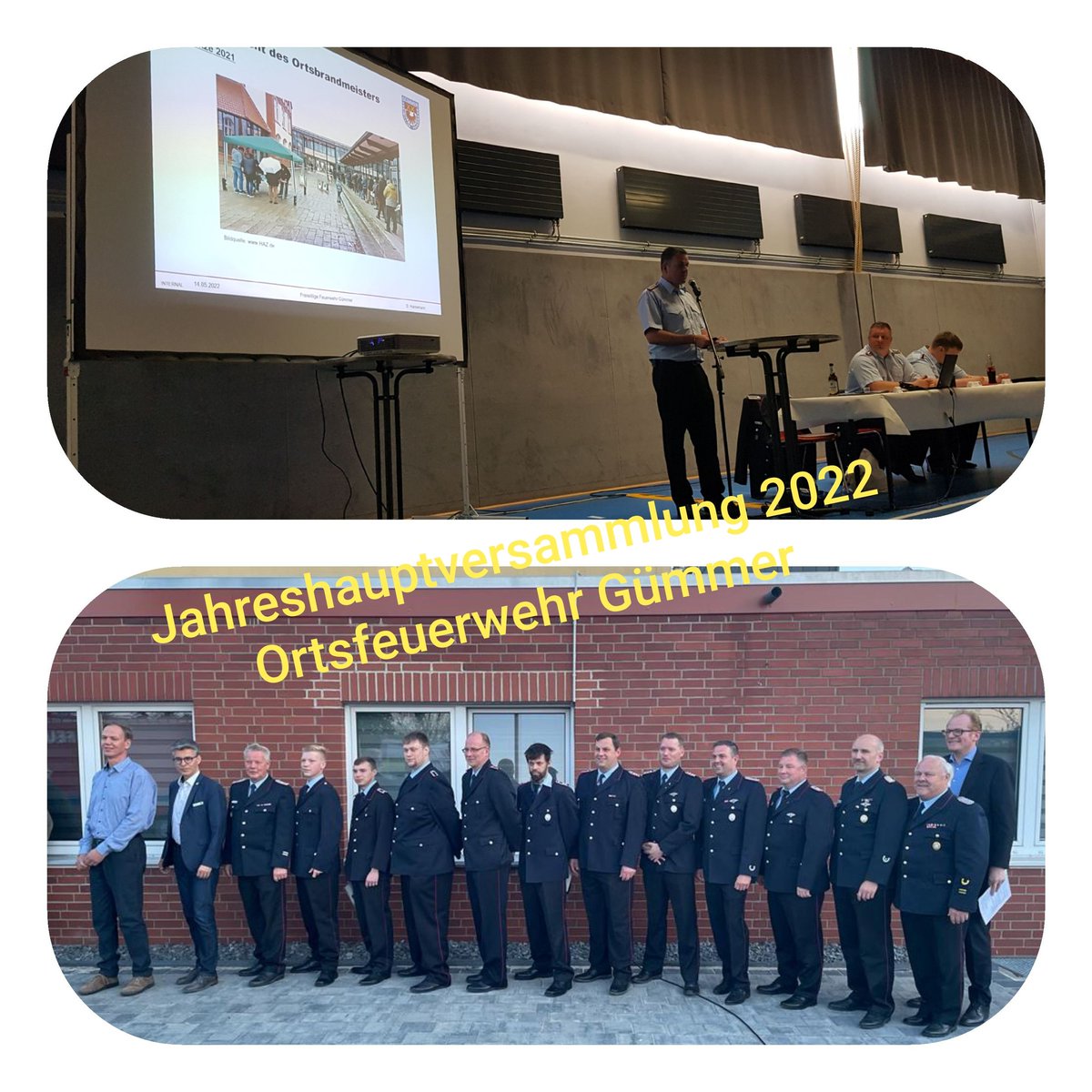 AMasthoff's tweet photo. Jahreshauptversammlung Ortsfeuerwehr Gümmer: 
https://t.co/K3TevOtc3m https://t.co/kMbuhmRF9L