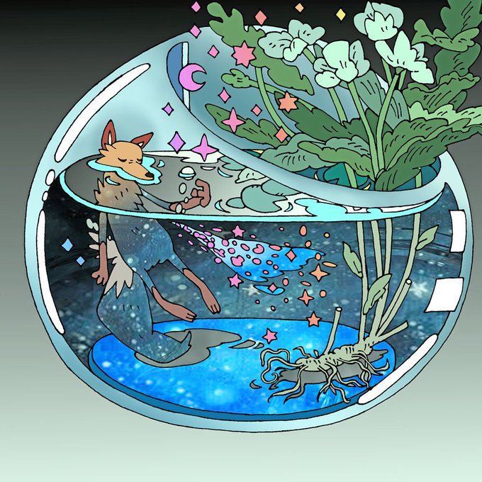 宇宙色の金魚鉢🌌 