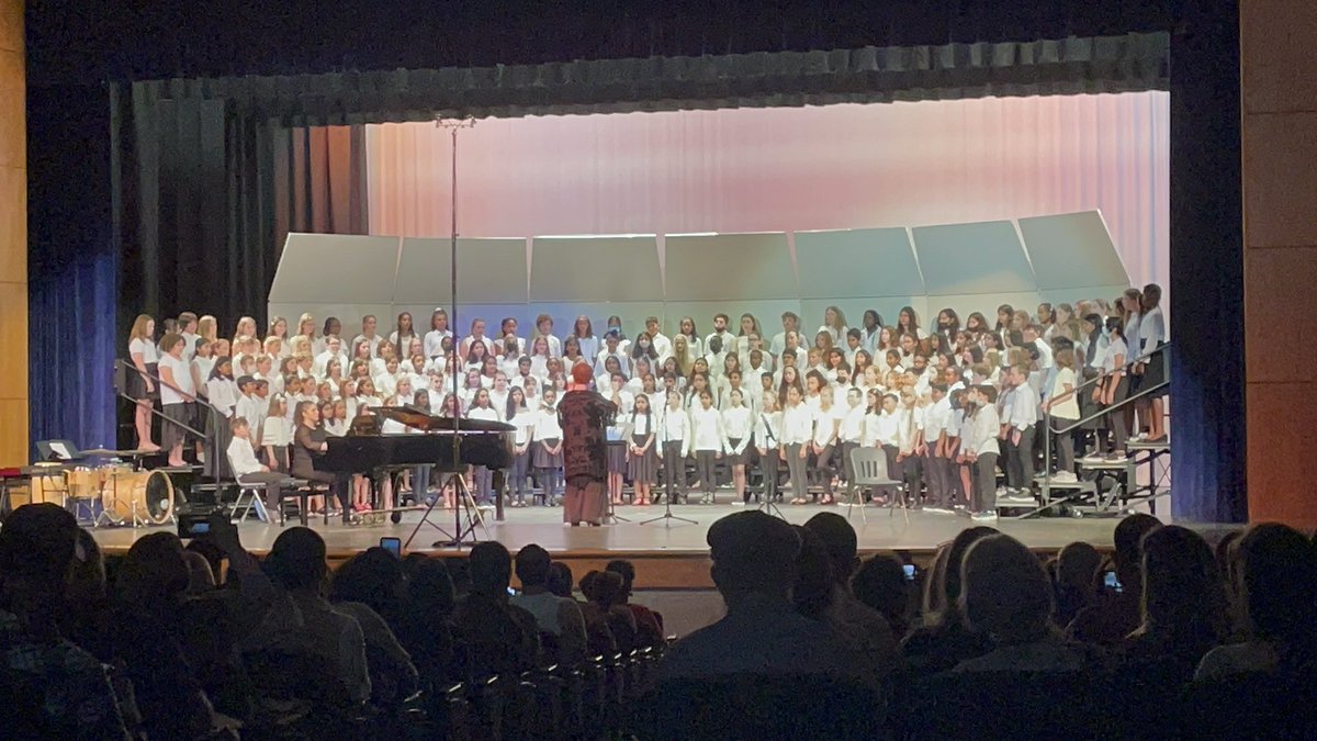 It was a busy weekend with the best ending hearing our four Liberty 5th graders join other talented singers throughout the county led by the best guest conductor at the 2022 LCPS All-County Chorus <a href="/MsDeMemberMusic/">Grace DeMember</a> @LIBPrincipal <a href="/haughn_kate/">Ms. Shrimpton</a> <a href="/epstanford/">Elaine Stanford</a> @MsPelak5 <a href="/MsPotter_LIB/">Mary Ellen Potter</a>
