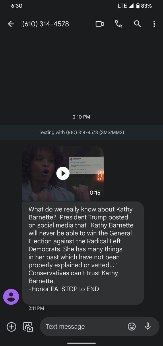 WESargent's tweet photo. @ElectionWiz @Peoples_Pundit As a PA resident, here is the spam I am getting... https://t.co/9yfG9RmA2b