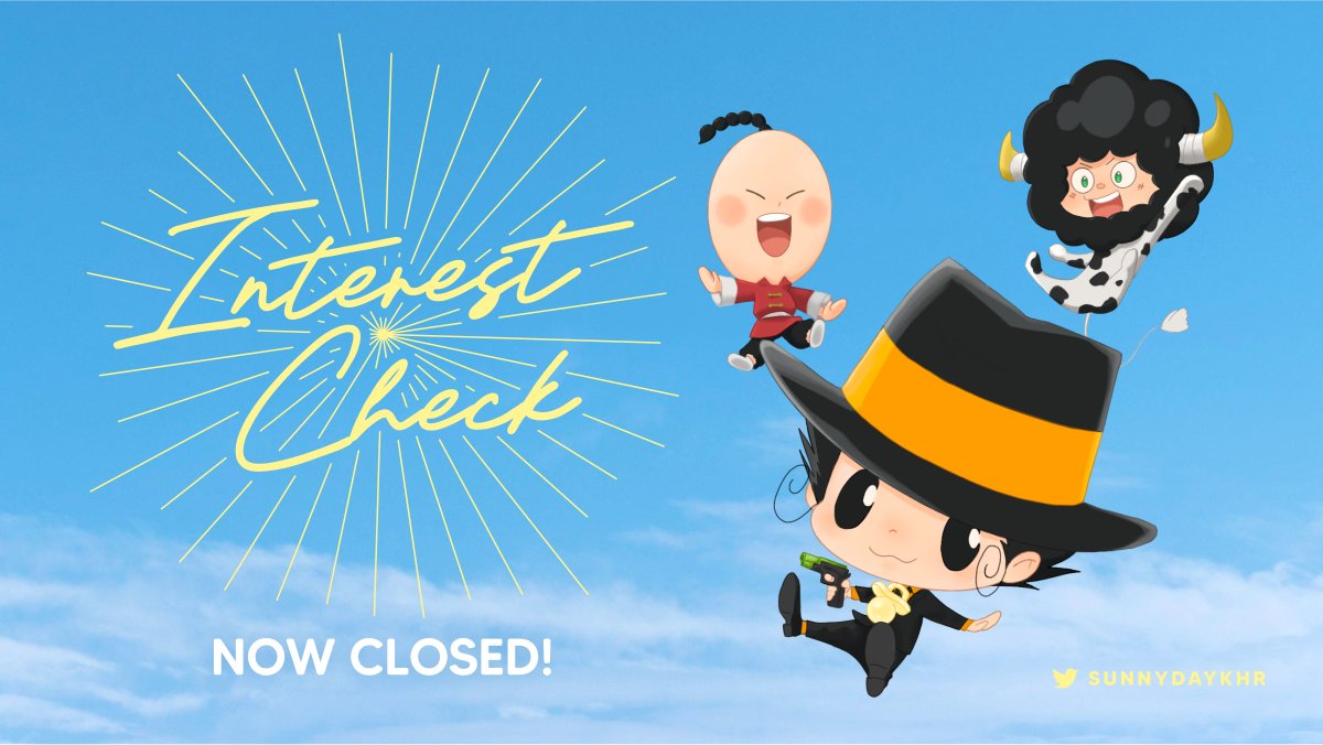 🔥 INTEREST CHECK CLOSED 🔥

Thank you to all of you who filled out our interest check! We can't wait to compile all your answers and see how we should proceed with the project.

☀️ Results will be posted next week!
☀️ Info Doc: bit.ly/3MktDbG