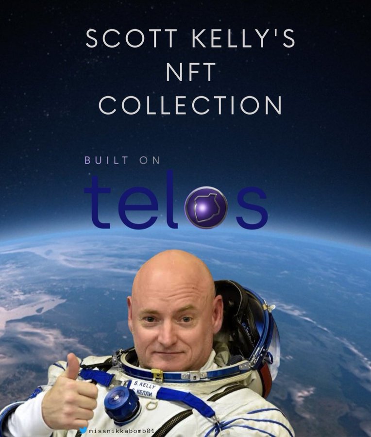 nocapideas's tweet photo. What do they have in common? They both reach for the stars &amp; obviously wear the same suit...and oh, are cool with #Telos 😉❤️💯 
https://t.co/3ccseg24gY
@StationCDRKelly @divaxnft @MLBinWA @the_judii @douglas_horn @GoodBlockio @elonmusk  @yousuckMZ https://t.co/HRkBIhrrso