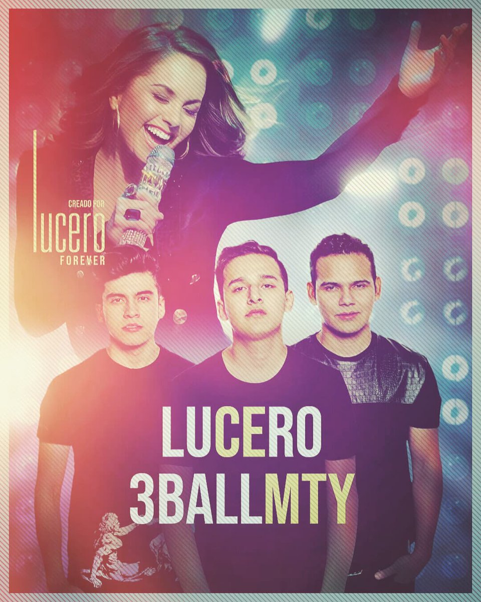 LuceroForever6's tweet photo. En la edición 2013 del #Teletón de México, #Lucero unió su voz al talento musical de #3BallMTY en dos exitosas canciones: #BesosAlAire y en #Tedeseolomejor. 🎵 #LuceroDuetos en #LuceroForever ⭐⭐⭐ https://t.co/pM6UGx9yTO