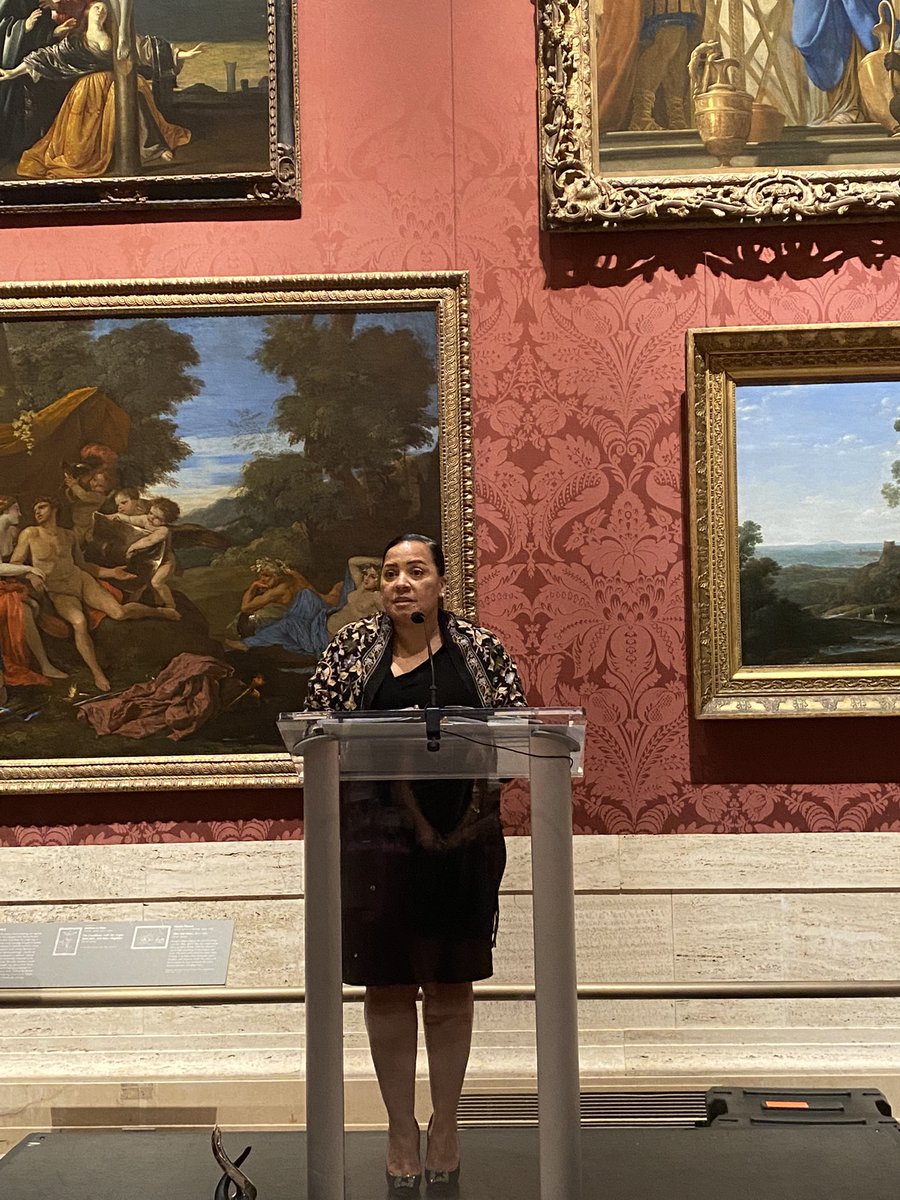 BostonBar's tweet photo. U.S. Attorney for the District of Massachusetts, Rachael Rollins, shares remarks about tonight’s honoree Damian Wilmot. 

“He is incredibly smart, thoughtful, strategic, and a dear dear friend of mine.” #BBFAdamsBenefit https://t.co/J33wNdDwOB