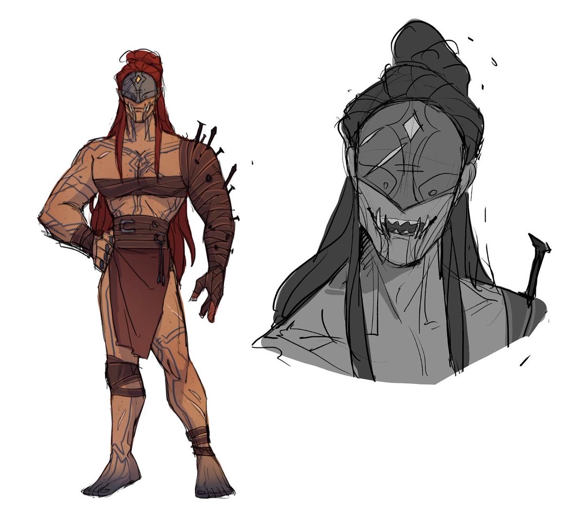 Galantines's tweet photo. some remnant au art!
me and leenie got a whole au in the game shhsnshsh
still never quite got down how Root version of Akil would look, some day ill get it.
#remnantfromtheashes #remnant #videogameau #videogame #rfta #ocart #illustration https://t.co/9z3eCZMNZu