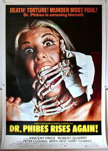PhibesForever's tweet image. It&apos;s time to wind up the Dr. Phibes Clockwork Wizards again! Join us in celebrating the &quot;Dr. Phibes Rises Again!&quot; 50th Anniversary. #DrPhibesRisesAgain #ClassicHorror #Phibes #LoveStory #HorrorMovieTieInBooks facebook.com/photo/?fbid=38…