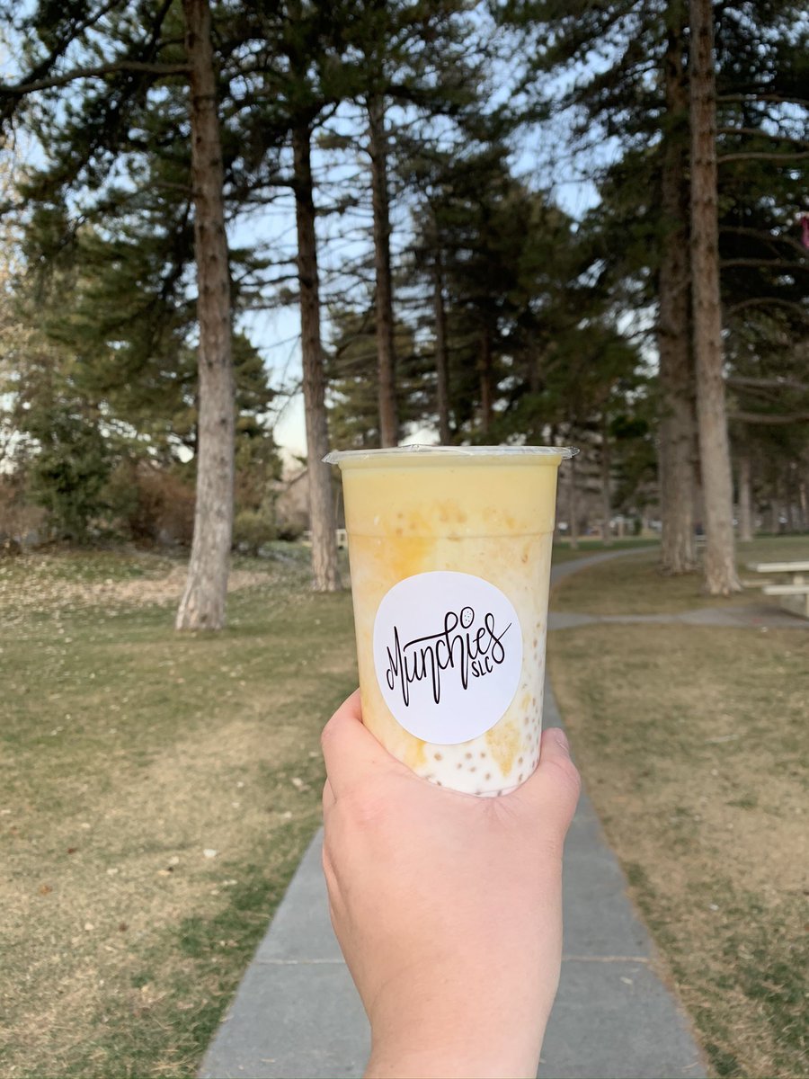 MunchiesSLC's tweet photo. Saturdays are for Mango sago ☀️💛 Open tonight at 7-11 pm #slceats https://t.co/EheS89gplj