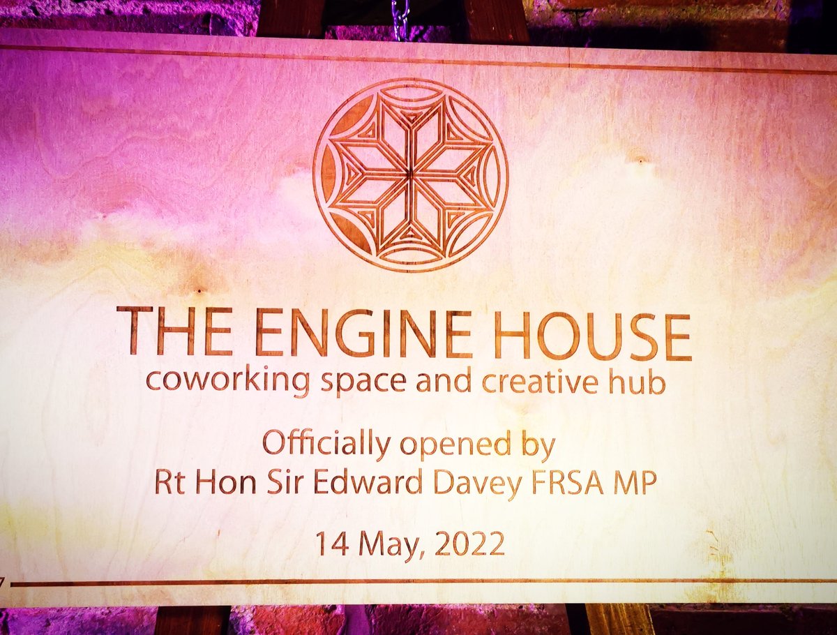 SoultonHall's tweet photo. Today, #theenginehouse #coworking space was officially opened by Rt Hon Sir @EdwardJDavey MP in the presence of Hon @HelenMorganMP
This project was part funded by @ShropCouncil; Sir Ed opened the space as a Privy Councilor visiting the constituency invited by Helen Morgan https://t.co/5UdLc3BkCv