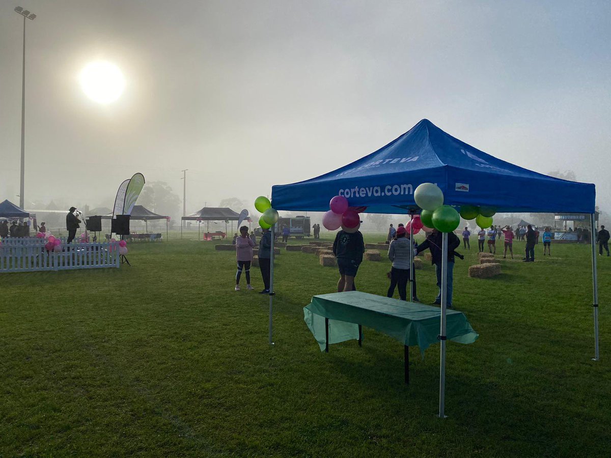 CortevaAUS's tweet photo. Good luck to everyone at the #run4resilience today in Bridgewater. Visit the Corteva tent for a free skincheck. Physical health for mental health @Activefarmers https://t.co/AKn0eMaSiu