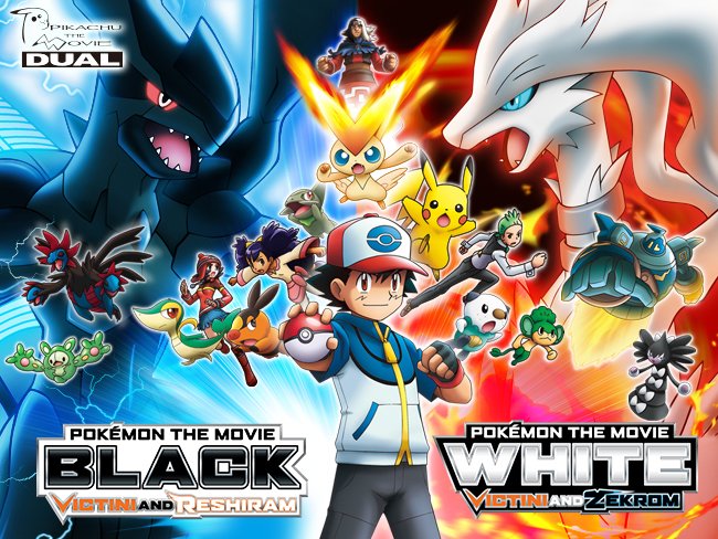 MultimediaFail's tweet photo. Why watch both Pokémon the Movie: Black – Victini and Reshiram AND Pokémon the Movie: White – Victini and Reshiram when you can listen to the crew chat about them in one go instead?!
 https://t.co/qLopqKJjOj

#PokemontheMovie #PokemonBlack #PokemonWhite https://t.co/oq3YXKaP26
