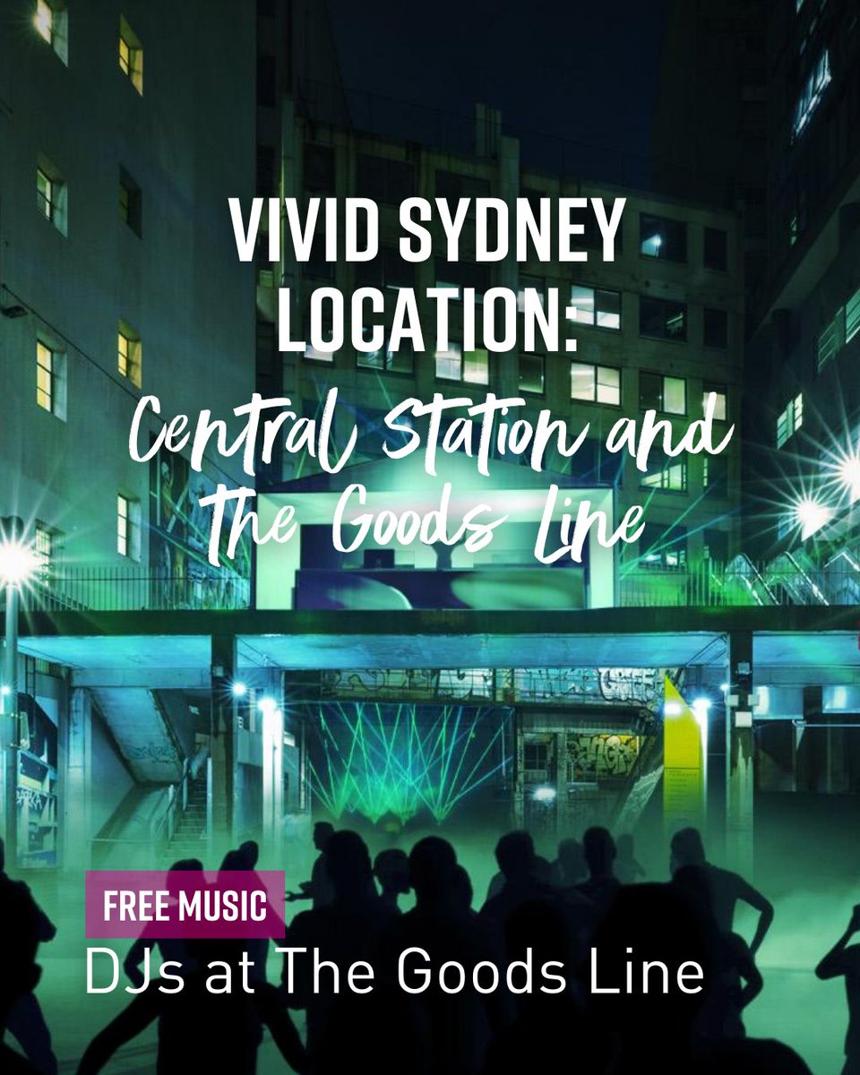 VividSydney's tweet photo. Listen, See, Stay: ๐๐ฒ๐ป๐๐ฟ๐ฎ๐น ๐ฆ๐๐ฎ๐๐ถ๐ผ๐ป ๐ฎ๐ป๐ฑ ๐ง๐ต๐ฒ ๐๐ผ๐ผ๐ฑ๐ ๐๐ถ๐ป๐ฒ. For the first time, #CentralStation and #TheGoodsLine will be part of #vividsydney in 2022! https://t.co/xu08815zHR
Coming ๐ 27 May -18 June 2022
๐ Central Station and The Goods Line https://t.co/JR0rxsXYVS