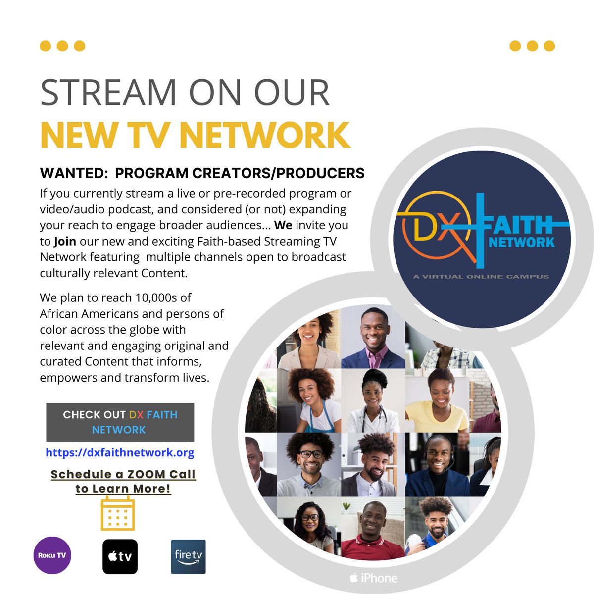 RevMLButler's tweet photo. @DrTartt Hello, I am starting a new Streaming TV Network and would like to discuss having you partner with us as one of our featured programs.  Please let me know if you would be interested in discussing this invitation. Thank you.  Kind regards, Maurice https://t.co/6ymRbj915M