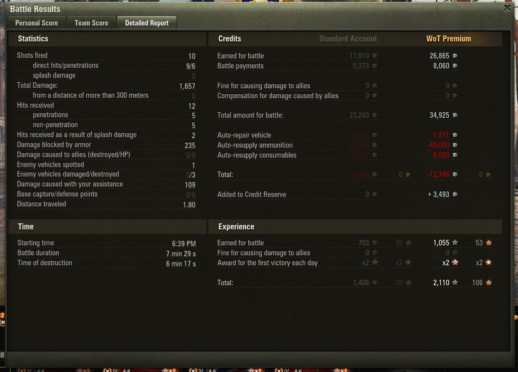 NGuns45's tweet photo. @worldoftanks NavyGuns45 - 703 base XP https://t.co/W4XzmWFx8y