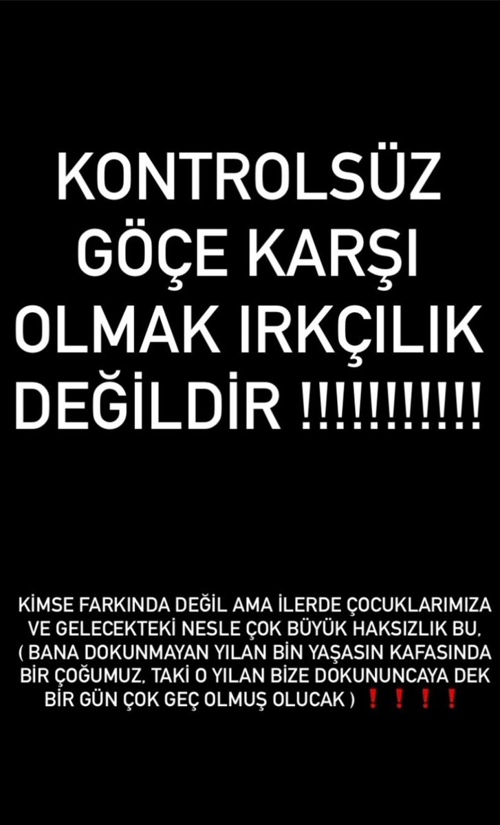 xxKorhan's tweet photo. #muelteciistemiyorum 
#Sığınmacıİstemiyoruz https://t.co/4XMR5sy5uG