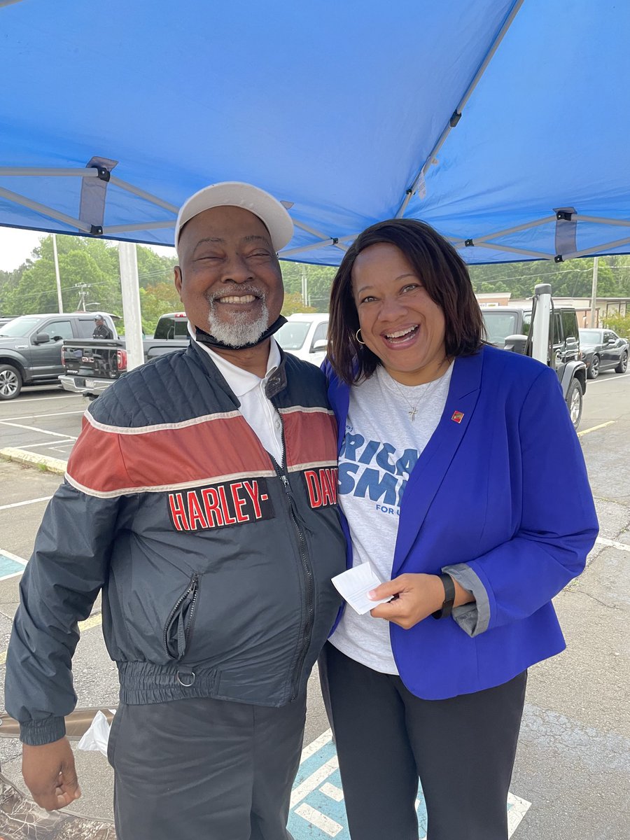 EricaforUS's tweet photo. Folks across #NC01 are fighting for a brighter future for eastern North Carolina. Our movement is more powerful than their money! ✊🏽 https://t.co/X6fhk07Mk5