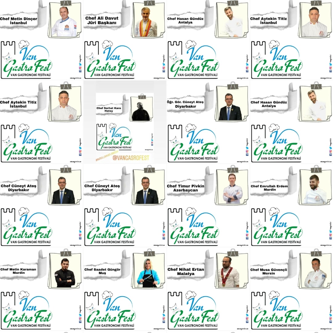 Uluslar arası gastronomi için 1 2 3 haziranda Vanda buluşuyoruz <a href="/erknyldzzzz/">Erkan Yıldız</a> @turannavc1 <a href="/Cengizgunduzz1/">Cengiz Gündüz</a> <a href="/mfatihcelikel/">Mehmet Fatih ÇELİKEL</a> <a href="/bakhelebak/">Bak Hele Bak Yusuf Konak Kahvaltı Sarayı</a> <a href="/NecdetTakva/">Necdet Takva</a> <a href="/eroluslum/">Erol Uslu</a> <a href="/nuribekiroglu/">Nuri BEKİROĞLU نوری</a> <a href="/higuray65/">Halil İbrahim GÜRAY</a> <a href="/sahrapsoysal/">Sahrap Soysal</a> <a href="/vanbuyuksehirbb/">T.C. Van Büyükşehir Belediyesi</a> <a href="/geyikali/">ali geyik</a> <a href="/tcvanvaliligi/">T.C. Van Valiliği 🇹🇷</a> <a href="/taspakontr/">TAŞPAKON 🇹🇷</a> <a href="/gulten_odemis/">𝐆𝐮̈𝐥𝐭𝐞𝐧 𝐎̈𝐝𝐞𝐦𝐢ş</a> <a href="/Cengizvantso/">Cengiz aras</a>