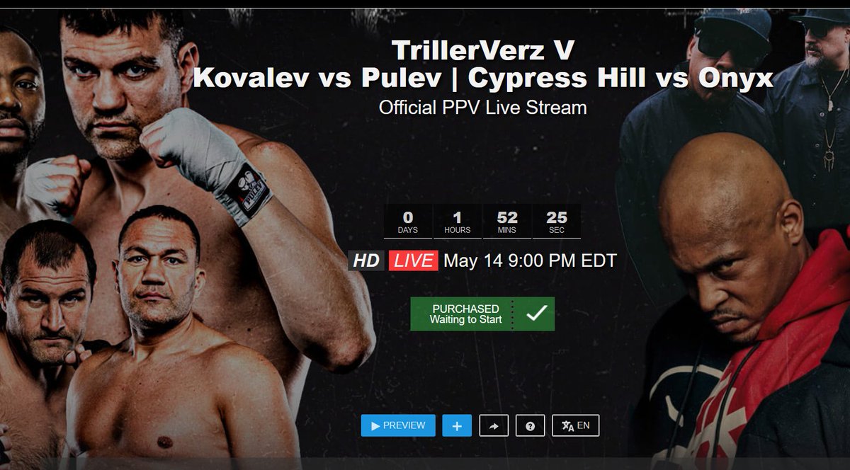 TstreeT_Contro's tweet photo. Had a change of heart after turning my back on #Triller months back. I mean, it was only $3. Looking forward to #KovalevPulev #PulevForrest #TrillerFightClub https://t.co/W6FVqS4xwj