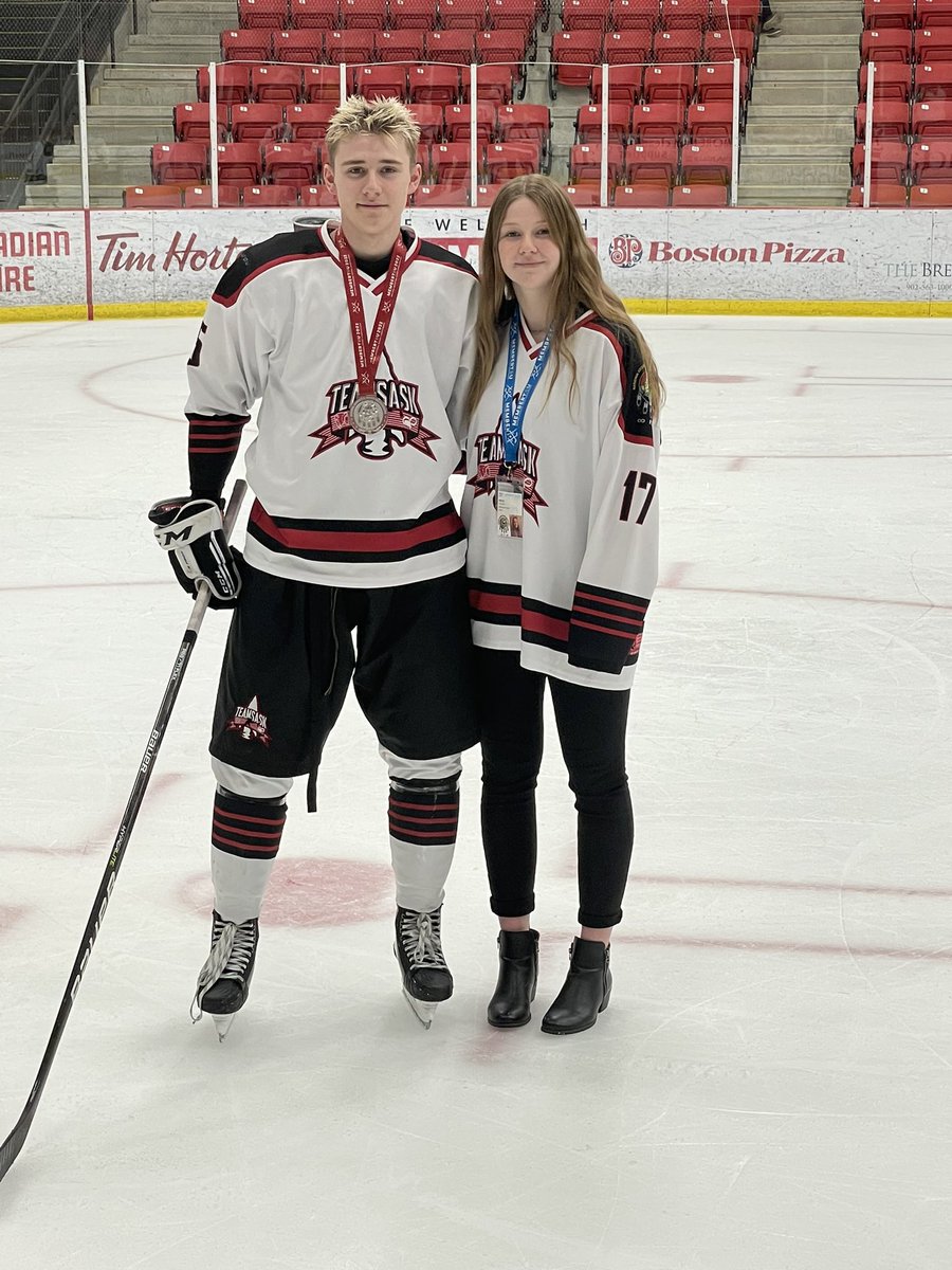 dd_willy's tweet photo. What can i say, it’s been quite the trip, some highs and lows, let me tell you something, these 2 right here, remember the name! The boys skated away with silver #williams #rylan05 #kaylee07 #NAHC2022 https://t.co/1rGptnk9V4