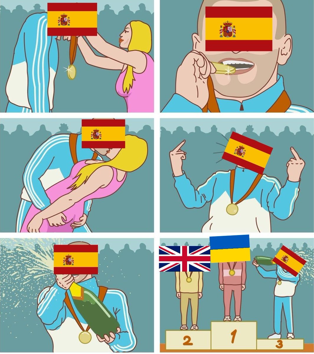 SrGarrus's tweet photo. Se acabó #Eurovision 2022. 

Inolvidable noche de memes una vez más https://t.co/da8hwCiEDx