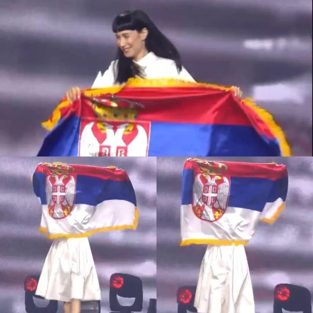 SavaMarija's tweet photo. 👏👏👏❤🇷🇸 #Eurovision2022 https://t.co/appPBslXCJ