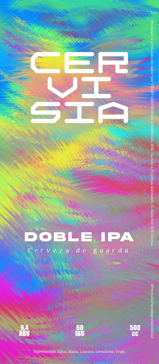 DanielaNashM's tweet photo. Diseño creativo #2 de creación y composición de etiqueta para marca ficticia de cerveza "Cervisia"

#AdobePhotoshop #AdobeIllustrator #WacomOne #DiseñoChileno #DiseñadoraGráfica https://t.co/k6almwWgS1