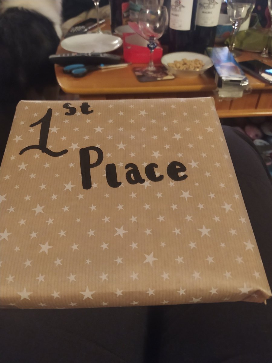 And I won the sweepstake prize