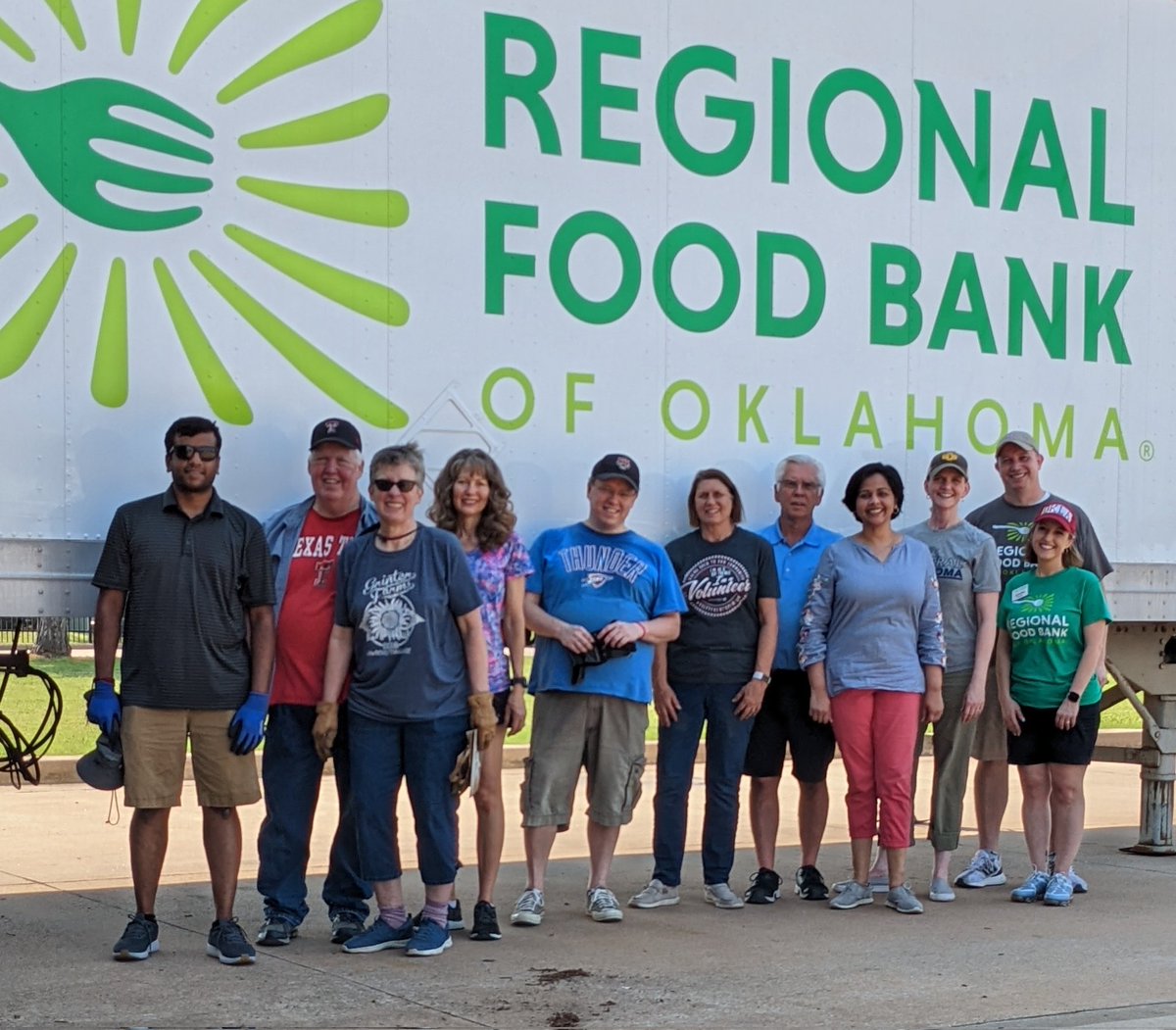 Humbled to serve alongside this group of servant leaders as we helped #StampOutHunger at the Covell post office today. Thank you <a href="/USPS/">U.S. Postal Service</a>! <a href="/rfbo/">Regional Food Bank of Oklahoma</a>