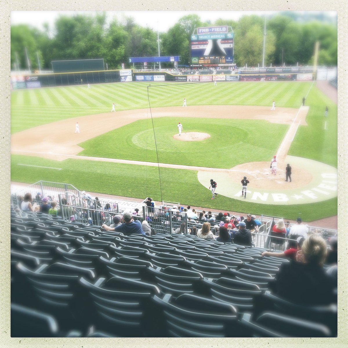 Sure there’s a primary next week… but first a heated contest between the Harrisburg Senators and the visiting Richmond Flying Squirrels. #AAbaseball