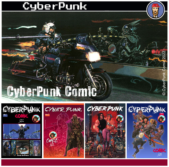 🚀Presale on May 16, 2022🚀
🚀Public sale May 20, 2022 🚀
🚨NEW Collection 🔥CyberPunk Comic NFT🚀
three comic editions.💥💥💥
#nft #nftart #nftartist #nftcollector #nftcommunity #nftcollectibles #nftdrop #nftbuyer