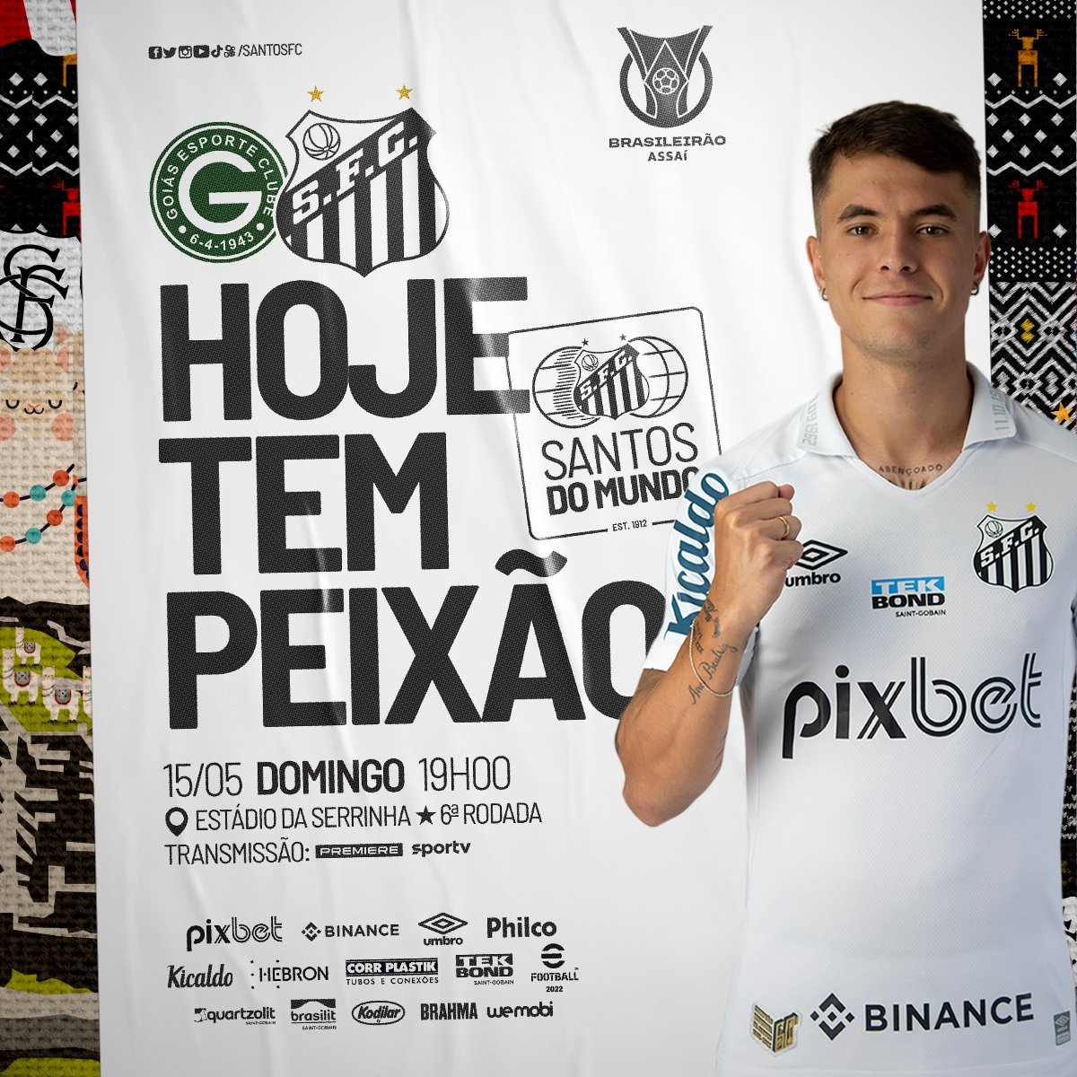 VAI PRA CIMA DELES, SANTOS! ⚪️⚫️