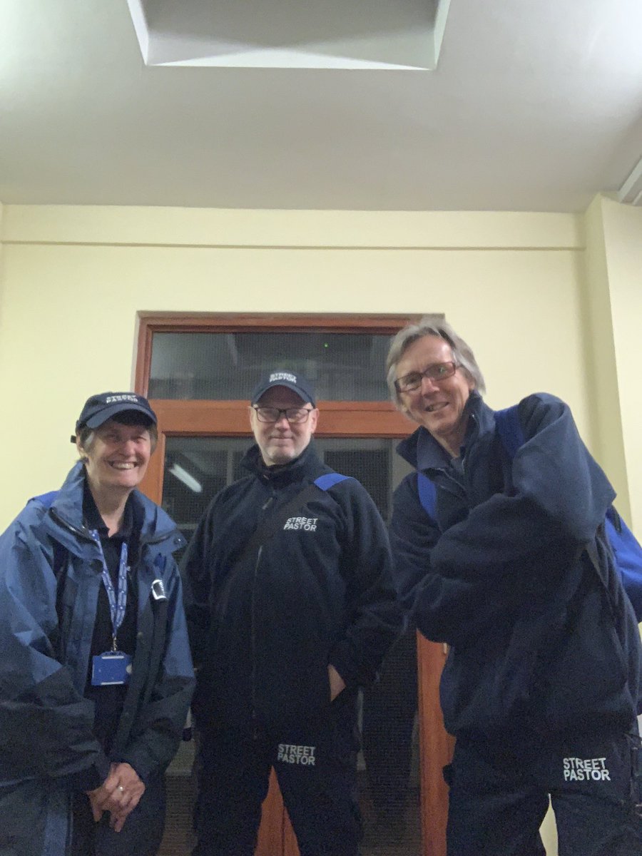 Willscribe's tweet photo. @StreetPastors On duty this warm night #Stafford @ssp_coordinator #Listerning #Helping #Careing https://t.co/GS7GdwgZjR