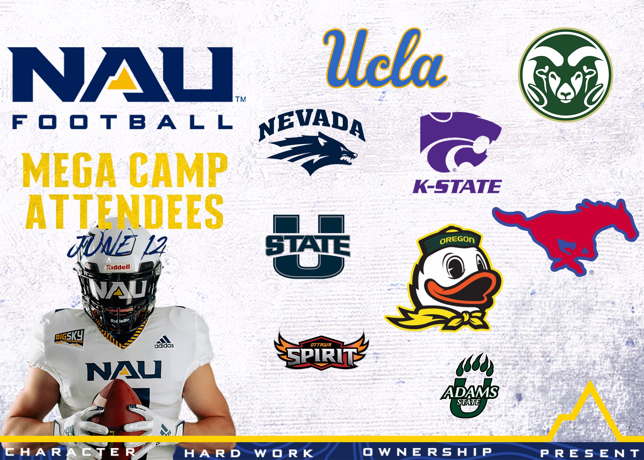 NAU Football on Twitter "And we are just getting started! More to come… See you June 12th‼️ 🔐