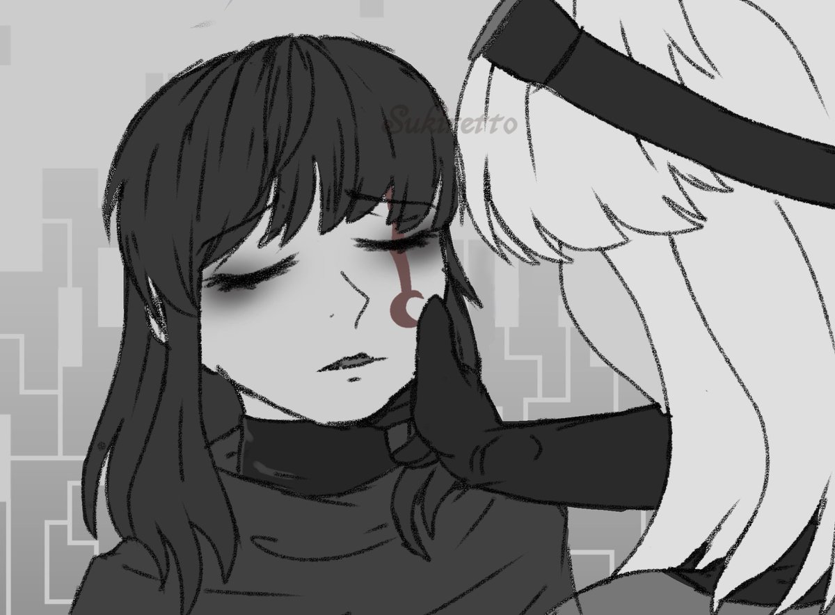 SukirettoArt's tweet photo. Cositas de rol.
Empireverse!Hacker encontrándose a su versión Fell después de ciertos eventos.
Agarrando Inspiración de #multiverseofmadness
#undertaleAU #fanart #frisk #digitalart #friskau #hackerfrisk #fellhacker #underfell #fellfrisk #Empireverse #Empireversehackerfrisk https://t.co/sEx6nfbVCN