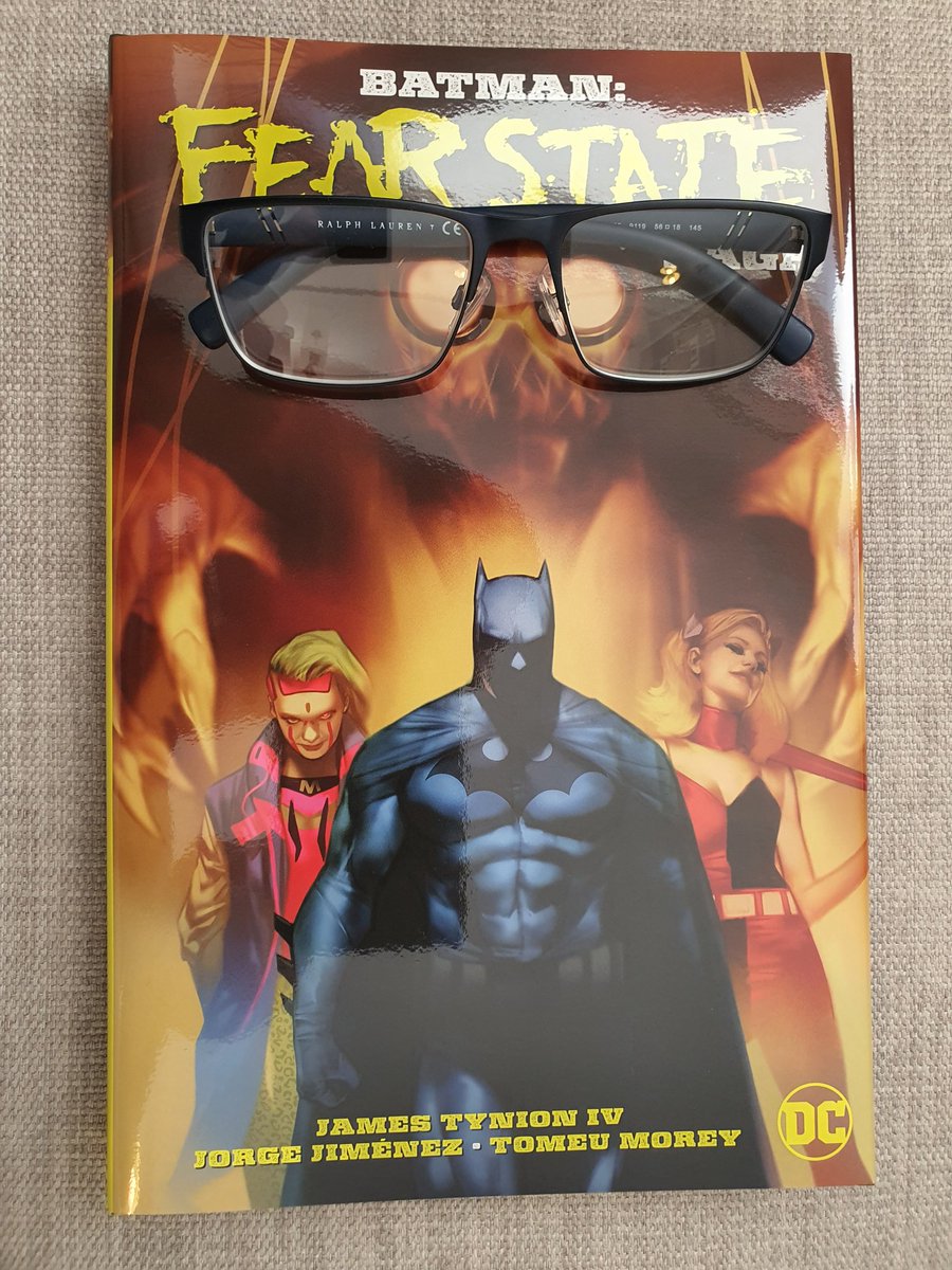 ComicsNerd2's tweet image. #NowReading 
BATMAN FEAR STATE SAGA 

#Batman #FearState #DcComics