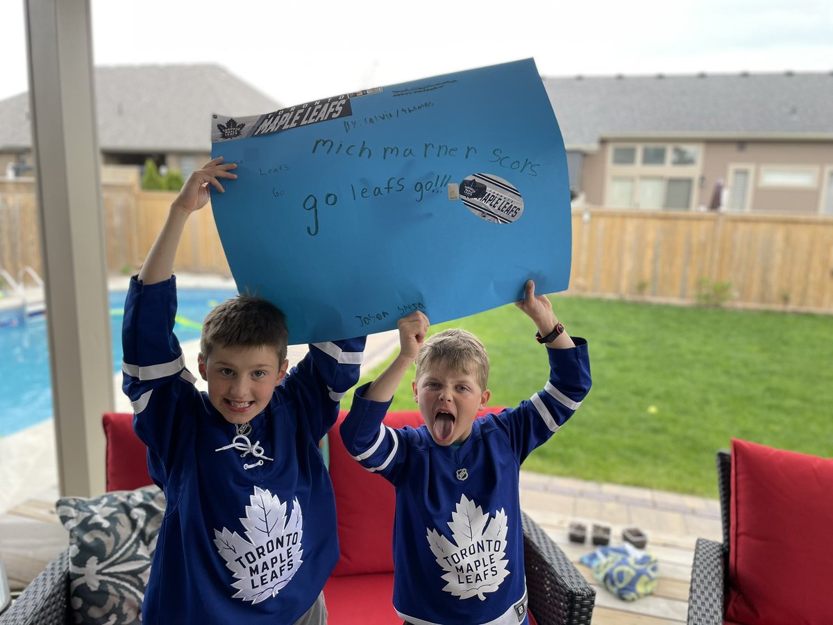 These boys beleaf! <a href="/MapleLeafs/">Toronto Maple Leafs</a> #LeafsForever