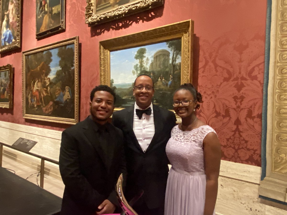 BostonBar's tweet photo. Tonight’s Boston Bar Foundation Public Service Award honoree, Damian Wilmot, and his family and friends. 

#BBFAdamsBenefit https://t.co/W3fPUfxTS9