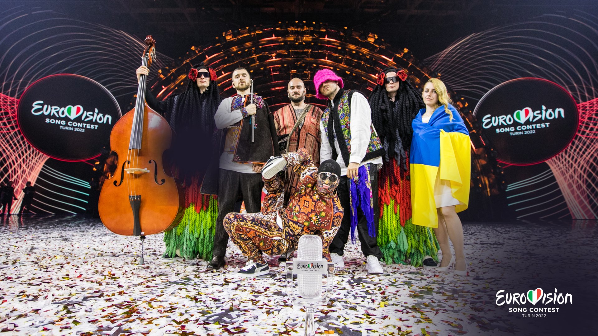 Miss Banana on Twitter "RT Eurovision Give it up for the Eurovision 2022 WINNERS! ESC2022