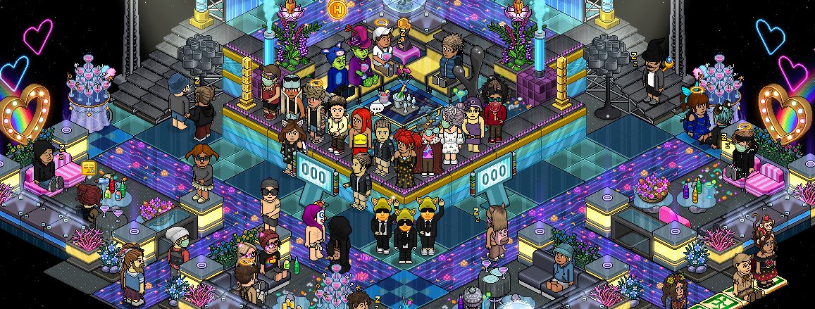 HabboPakku's tweet photo. Really enjoyed talking about #Eurovision in https://t.co/MJrj3a2Y7B again! Thanks to @HabCat_ and @kalasaittinet for letting us use their room this year &amp; congrats to Ukraine! 🧡 https://t.co/0KwkOavHY1