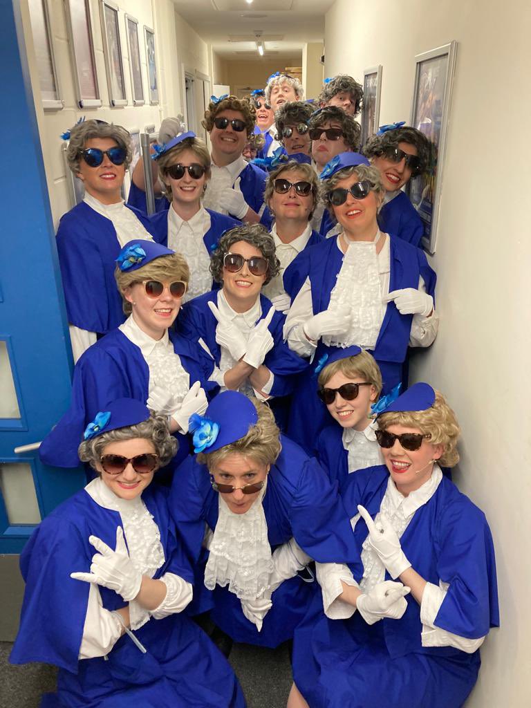 brucelenro162's tweet photo. This week I have been performing in The producers at the capital theatre Horsham performed by #haods  we thought we were looking like gangster grannies 🤣😂@davidwalliams ??#horshamcapital #theproducers #melbrooks #theatre https://t.co/utvIdoBotf