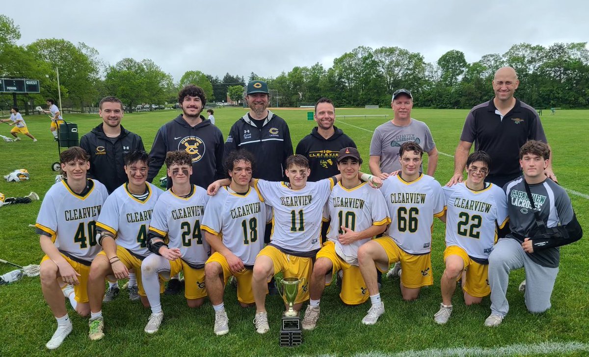 viewathletics's tweet photo. Congratulations to the Boys’ Lax Team for winning the Gloucester County Lax Cup today, beating Kingsway 15-8!Great job guys!! GO VIEW!!! https://t.co/8opw8ydxRb