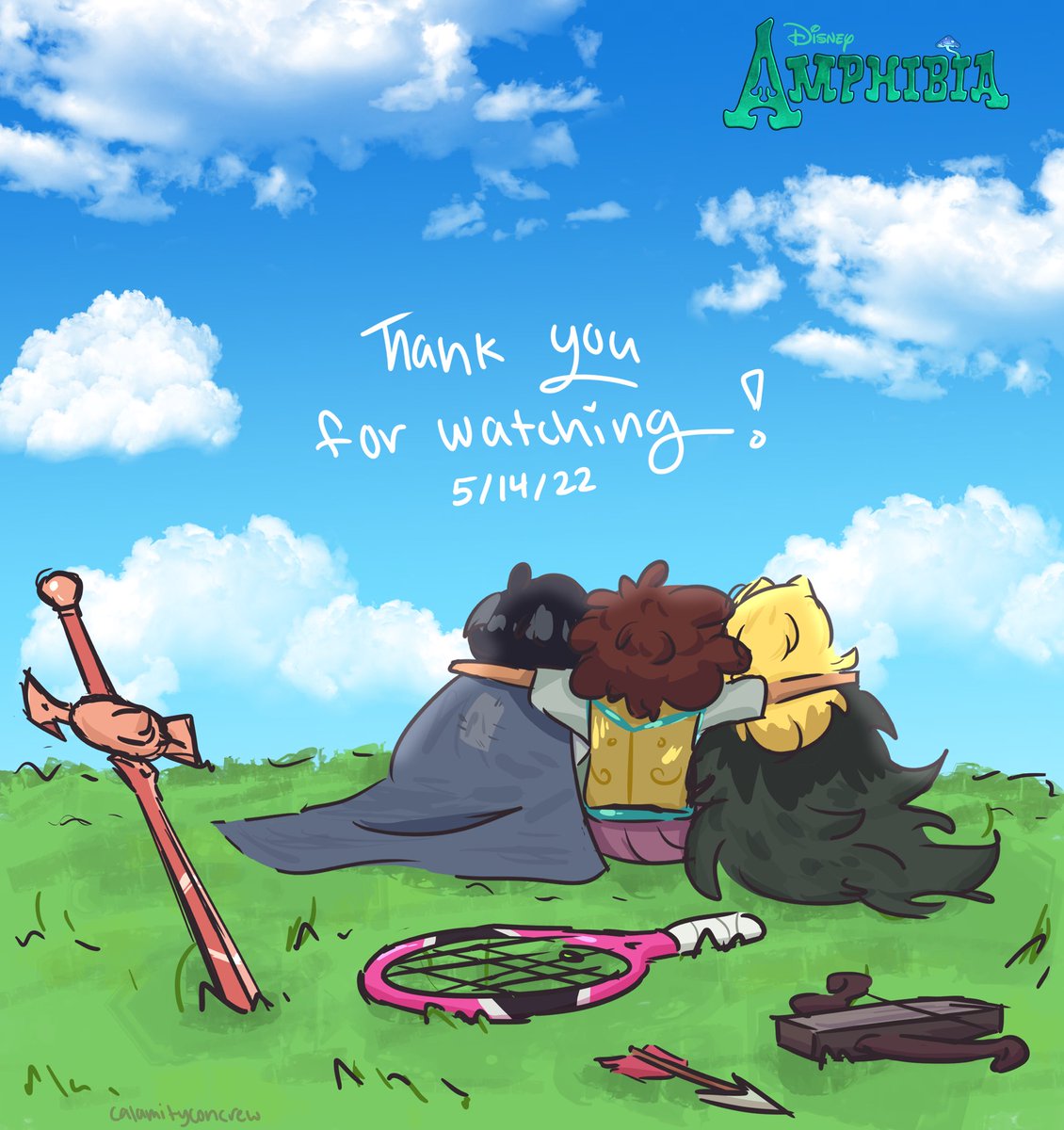 calamityconcrew's tweet photo. the hardest thing is saying goodbye… #amphibia #amphibiasupernova https://t.co/LDp2sh5Au5