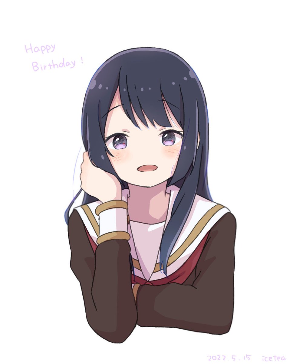 高坂麗奈 「麗奈ちゃんお誕生日おめでとう🎉
 #高坂麗奈生誕祭2022 」|icetea＊のイラスト