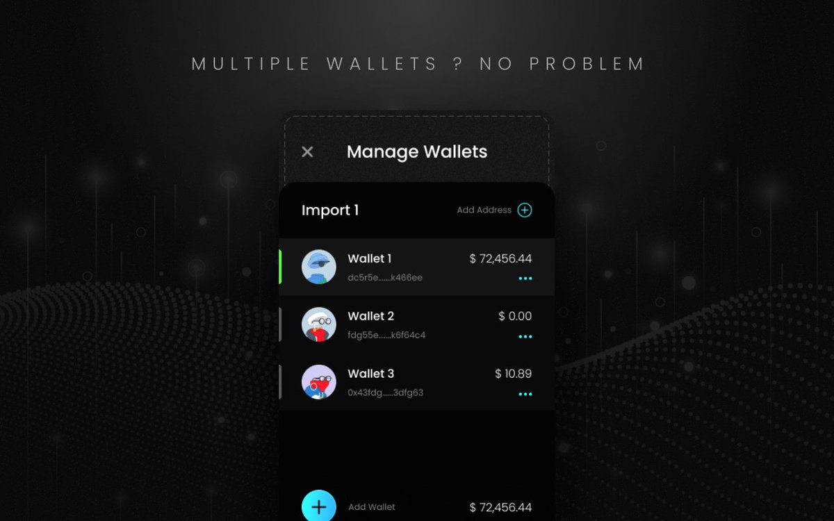 Multiple Wallets ? No Problem

Reply with your $POKT wallet address.🪙