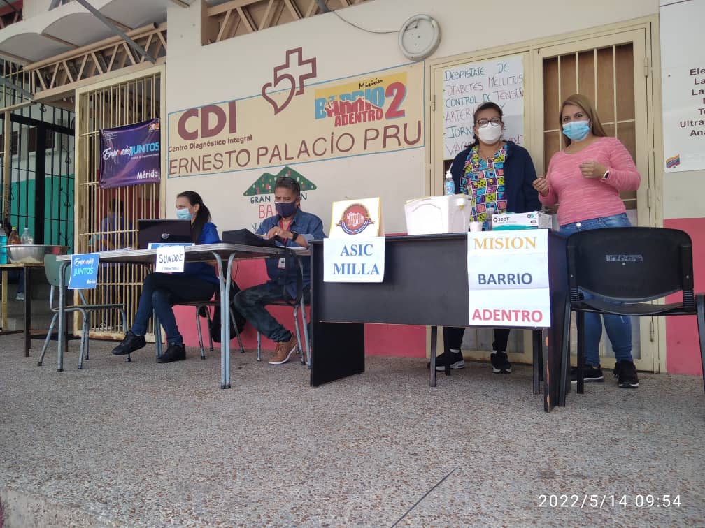 INN_MERIDA's tweet photo. En perfecta unión entre instituciones,movimientos sociales y misiones del estado #Mérida atendimos a la parroquia Milla desde el CDI Ernesto Palacio PRU a través del Plan Nucleo Duro del Fenómeno,beneficiando a niños,niñas,madres gestantes y lactantes
#INNMérida
#VenezuelaInnova https://t.co/WQB7AkDz9g
