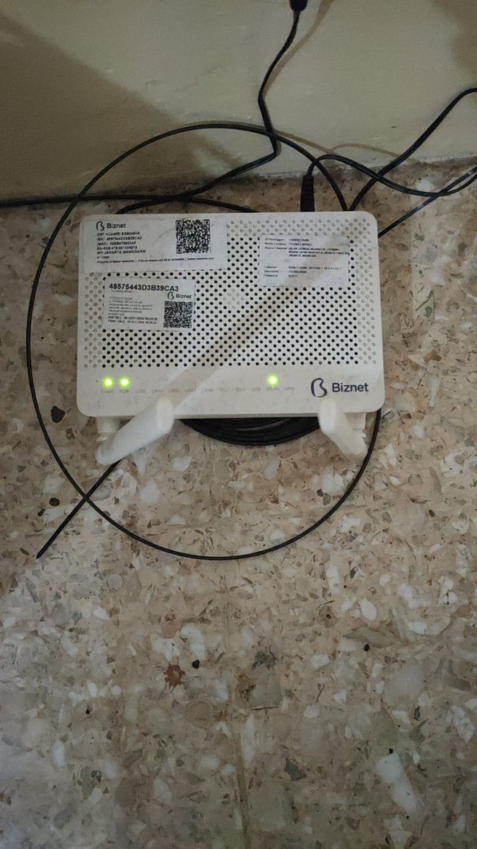 thomaswindu's tweet photo. Pagi @BiznetHome id 3100131156 mengalami gangguan internet. Mohon dicek. https://t.co/GZF36RLi3E