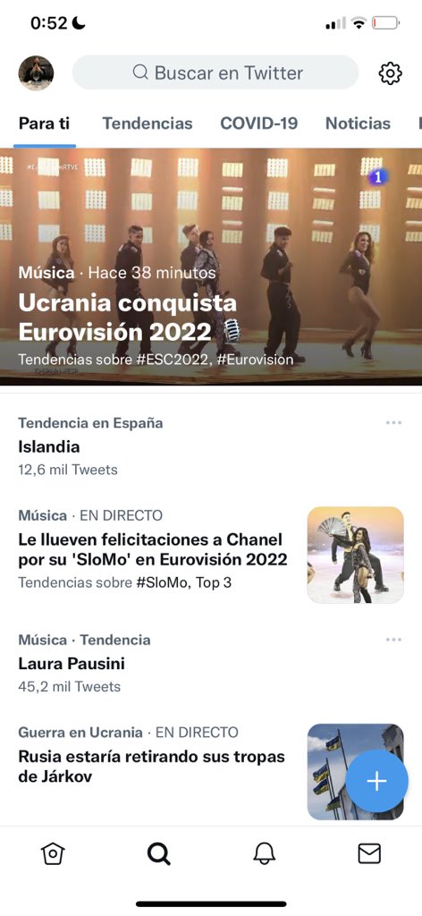 Ucrania conquista  #Eurovision ?? ERROR!! España conquista #eurovison2022
