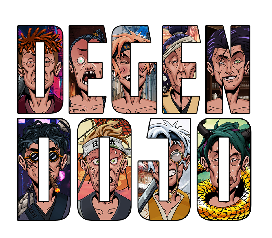 89Mazzy's tweet photo. @GraxySOL @DegenDojoNFT ⛩ Best art on Solana, just wait til you see the mutations🔥⛩ @DegenDojoNFT https://t.co/Dujtzyu9pU